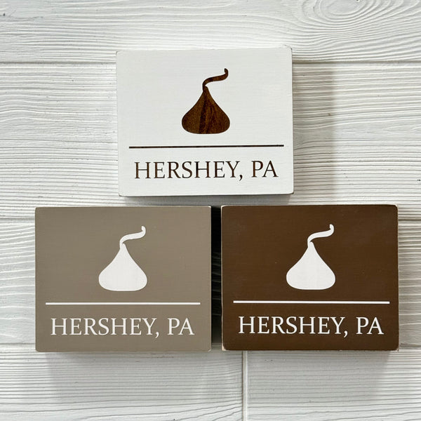 Custom Tiny Town Block Signs